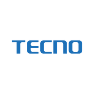 Tecno brand logo in blue on white background